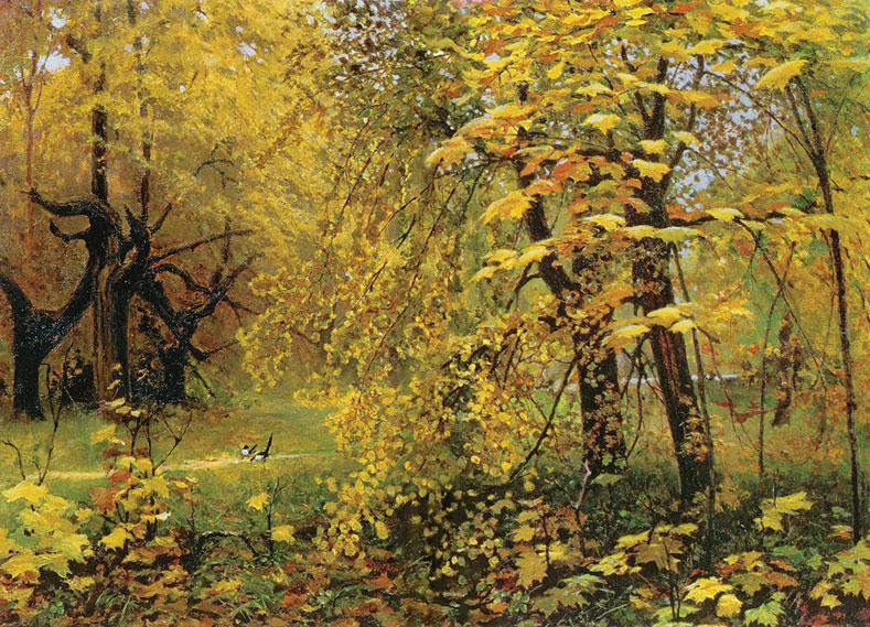 Золотая осень. Остроухов Илья Семенович (1858–1929). Шедевры русских художников.