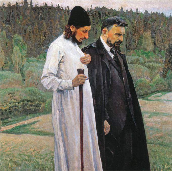 Философы. Нестеров Михаил Васильевич (1862–1941). Шедевры русских художников.