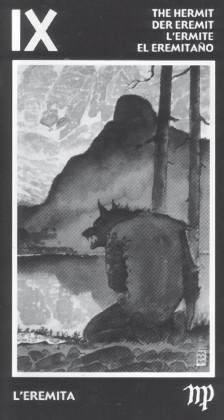 9. ОТШЕЛЬНИК (THE HERMIT). СТАРШИЙ АРКАН. Таро Манара. Магия любви.