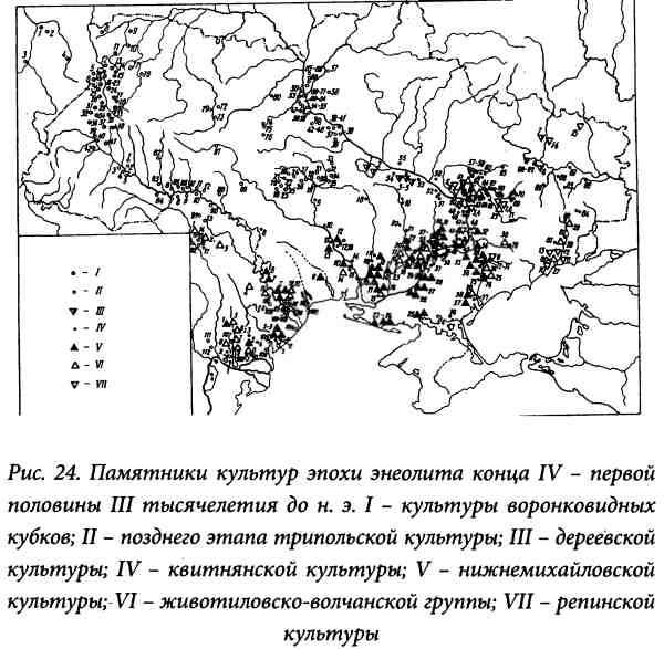 Карта степного кургана