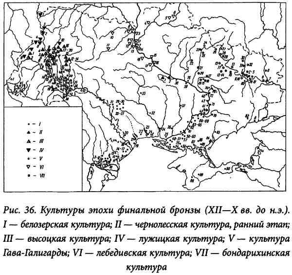 Карта степного кургана